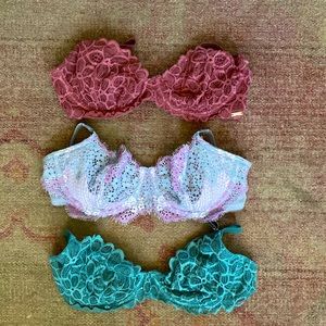 Lace Unlined Bras